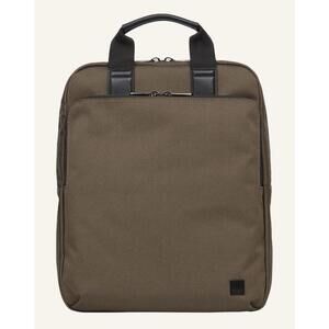 Knomo Brompton Classic Dale Tote Backpack 15in Brown
